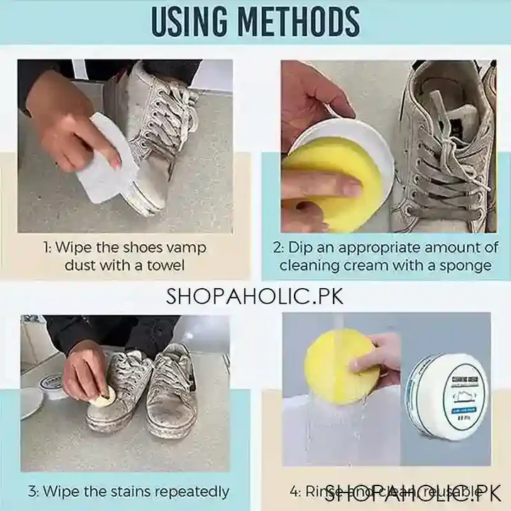 White Shoe Cleaning Cream Multi-functional